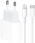 20W USB-C adapter + USB-C naar Lightning kabel (Eisen)