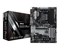 ASRock B450 Pro4 moederbord (AM4, ATX)