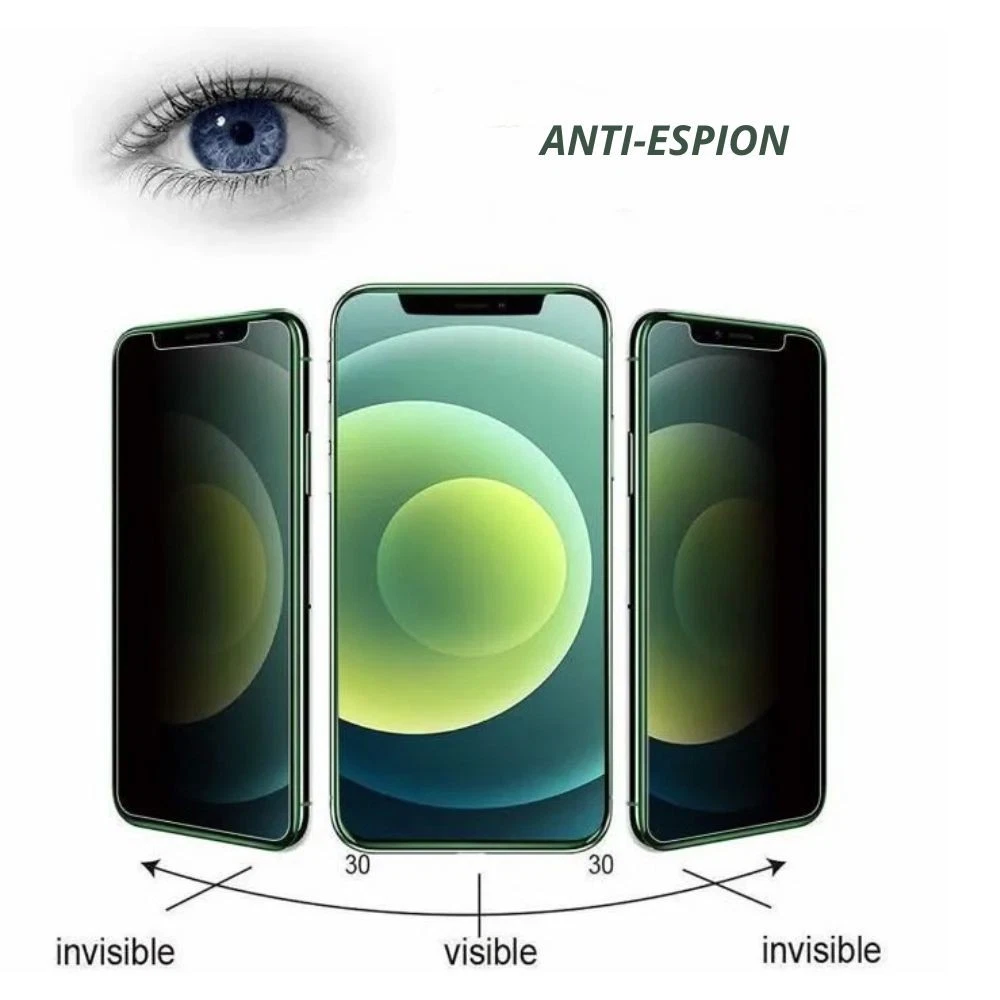 iPhone 14 privacy screenprotector gehard glas