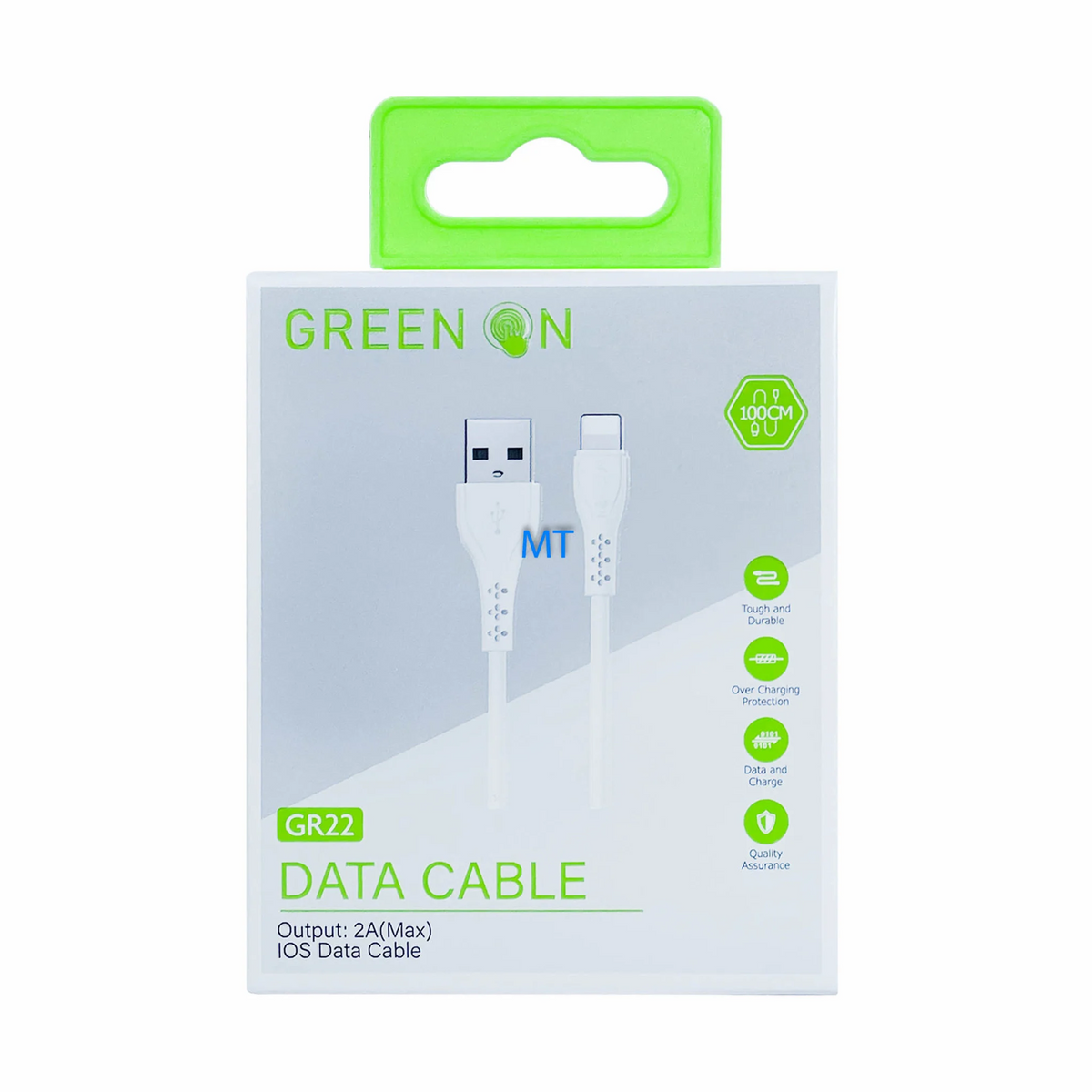 Green On USB-C datakabel 1 meter