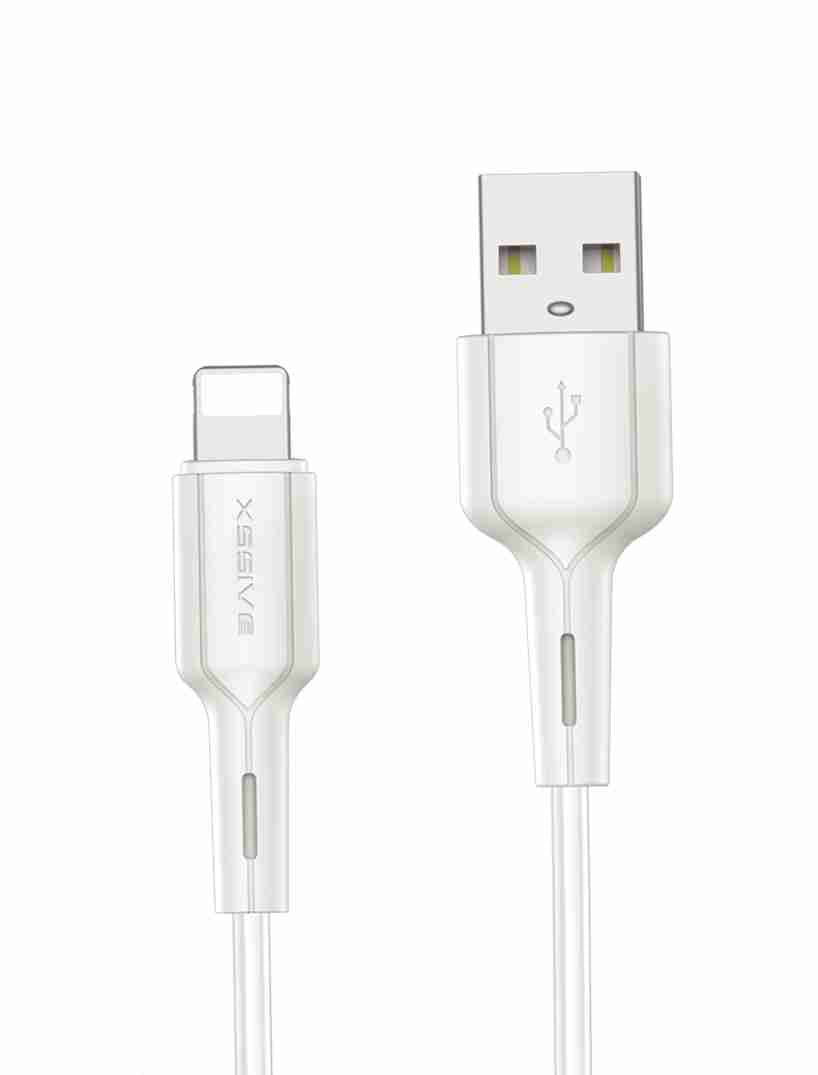 Xssive USB-kabel voor iPhone 1 meter - Wit