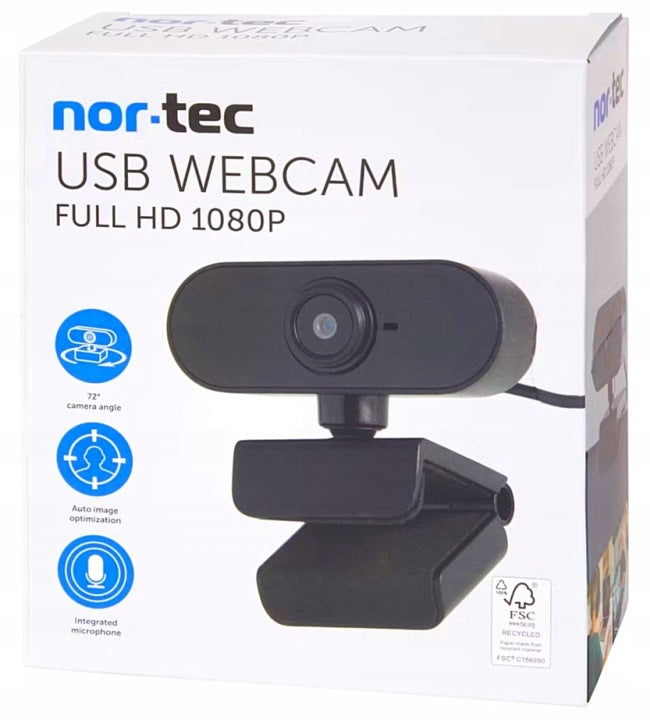 Nor-Tec USB webcam 1080p Full HD
