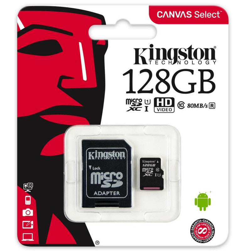 Kingston Canvas Select Plus microSDXC 128GB