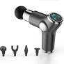 iSwiss Mini Fascial Gun massagepistool met 4 opzetstukken