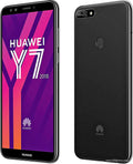 Huawei Y7 2018 zwart voor- en achterkant