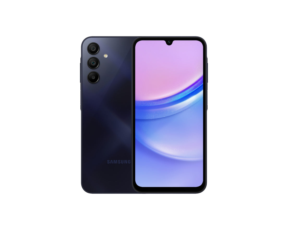 Samsung Galaxy A15 4G 128GB Blue Black - voorkant